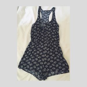 FLORAL ROMPER